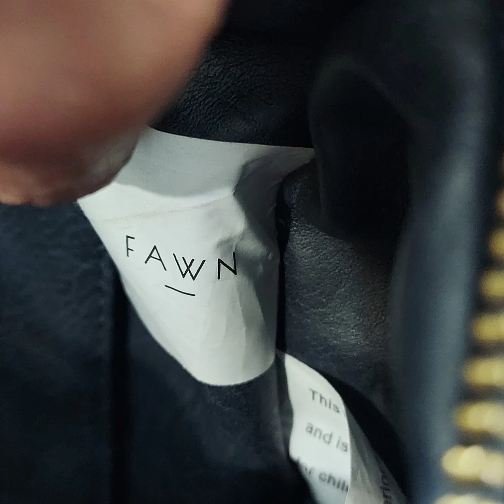 Fawn Design Mini Backpack In Navy/teal